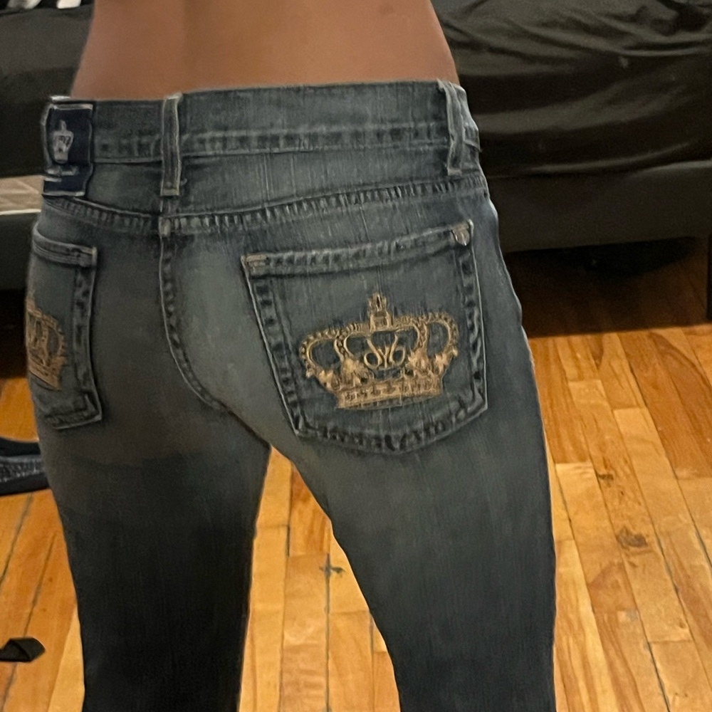 Rock & Republic Victoria Beckham low waisted skinny cropped jeans